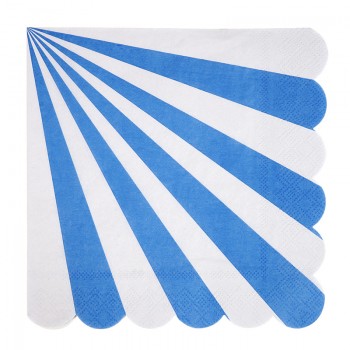 Blue Striped Large Napkin (20u.)