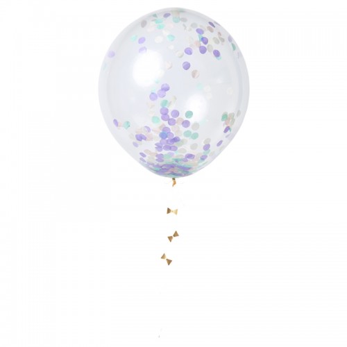Pastel Confetti Ballon Kit (8u.)