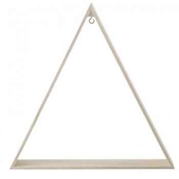 Decoración triángulo, madera