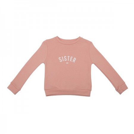 Blush pink Sister sweatshirt size 4
