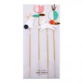 Honeycomb Bunny Cake Toppers (4u.)