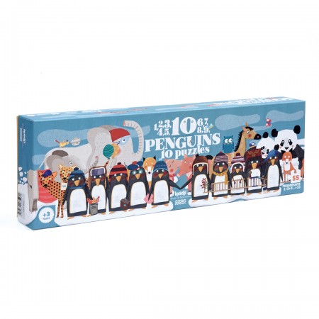 10 Pingüinos Puzzle