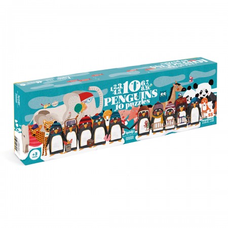10 Pingüinos Puzzle