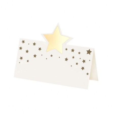 Star Gold Placecards