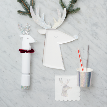 Silver Sparkle Tumbler Cups (8u) 2