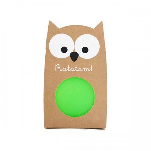 OWL Bouncy Balls Green