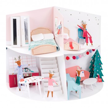 Festive House Paper Craft Advent Calendar 2