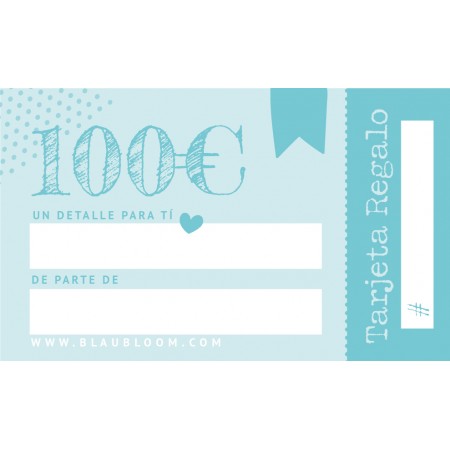 e-Tarjeta regalo 100€