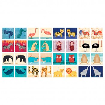 Wild Animals Memo - Juego de memoria 2