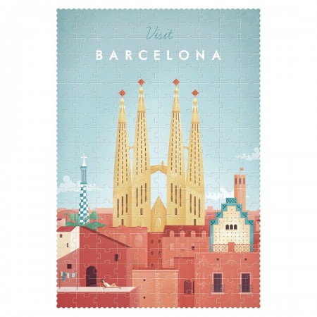 Visita Barcelona Puzzle - 200 piezas