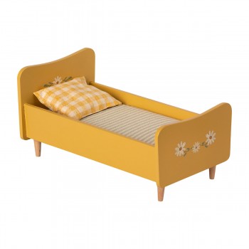 Wooden Bed Mini - Yellow