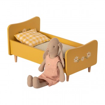 Cama de Madera Mini - Amarillo 2