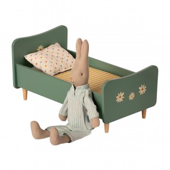 Wooden Bed Mini - Mint Blue 2