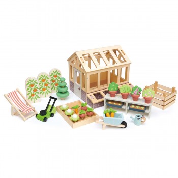 Jardinería - set de jardín e invernadero