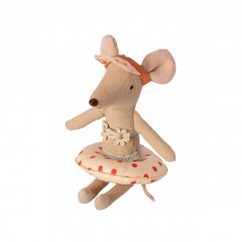 Small Mouse Float - Red Dots 2