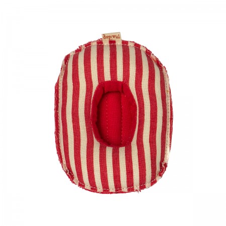 Small Mouse Rubber Boat - Red Stripe