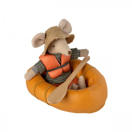 Mouse Rubber Boat - Dusty Yellow
