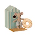 Mouse in Cabin de Plage - Little Brother (11cm)