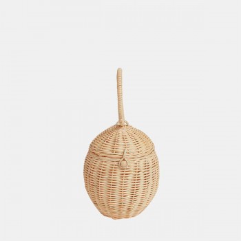 Rattan Egg Basket - Natural