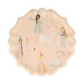 Platos de Princesas Grandes - 8u.