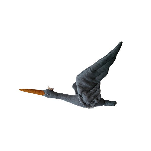 Linen Stork - Graphite