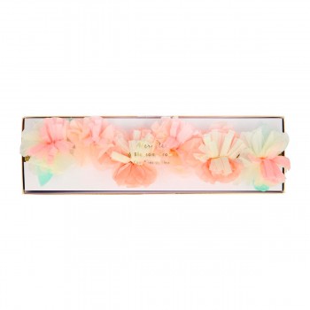 Floral Party Crown - 6un. 2