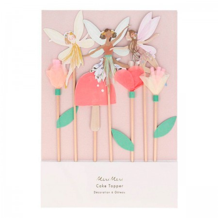 Fairy Cake Toppers - Pack 7