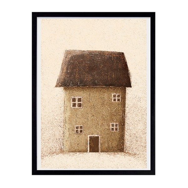 Green Cottage - Poster A4