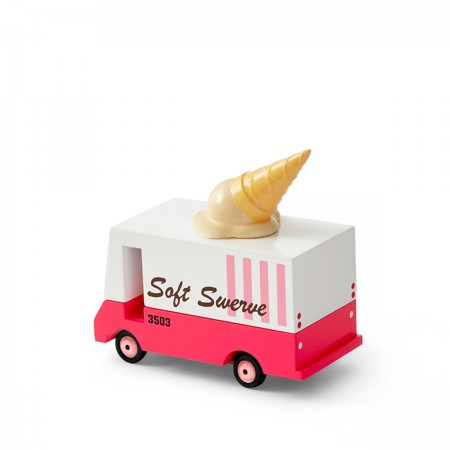 Ice Cream Van - Wooden toy car