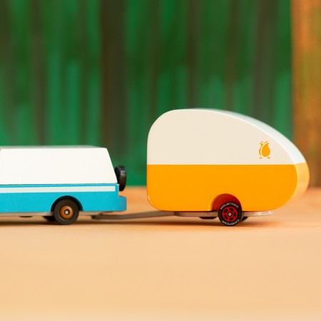 Rosebud Trailer - Wooden toy car