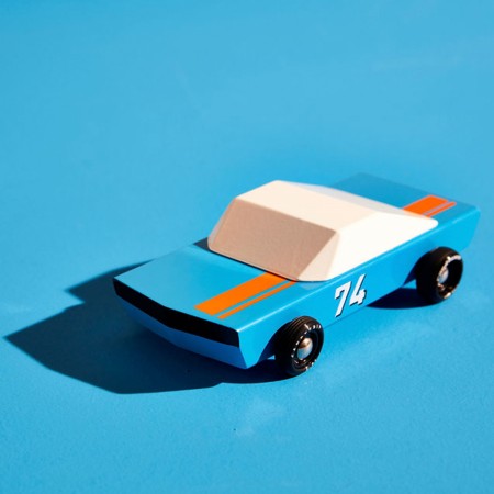 Blue74 Racer - Wooden toy car