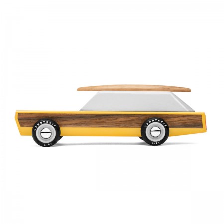 Wood Panel Wagon - Wooden toy car