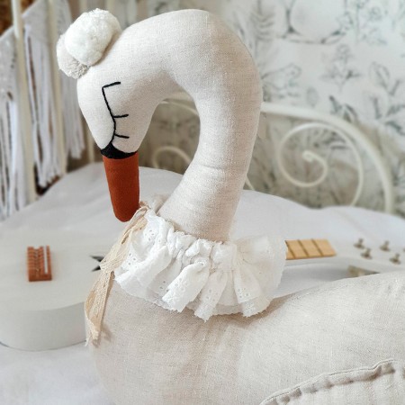 Swan Decorative Cushion
