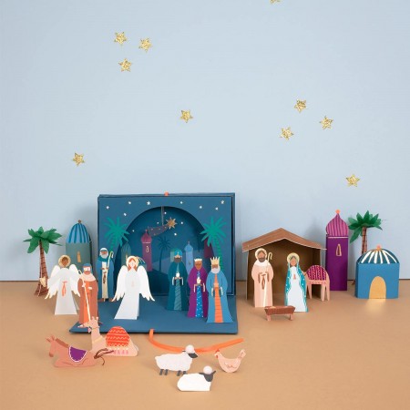 Paper Craft Nativity - Advent Calendar