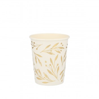 Gold Leaf Cups - 8u