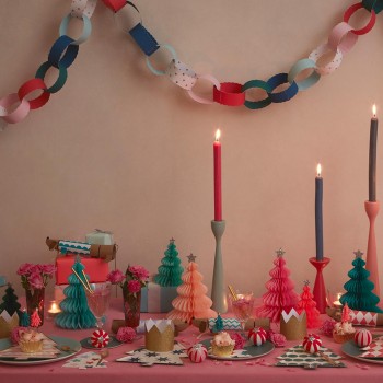 Patterned Tree Napkins - 16u 2