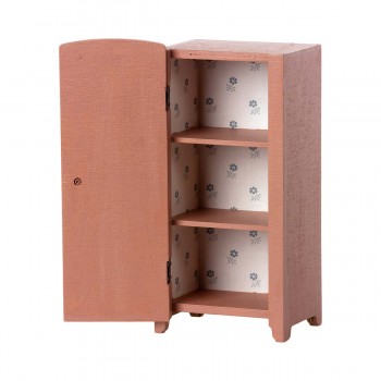 Vintage closet with shelves - Dusty Rose 2