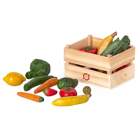 Caja de Vegetales y Fruta