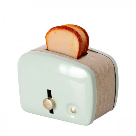 Miniature Toaster&Bread - Mint