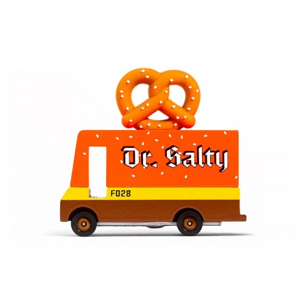 Dr. Salty Pretzel - Wooden toy van
