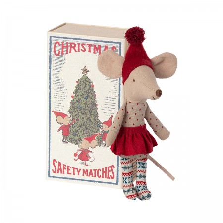 Christmas mouse in box - Big sister