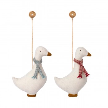 Fabric Ornament - Goose