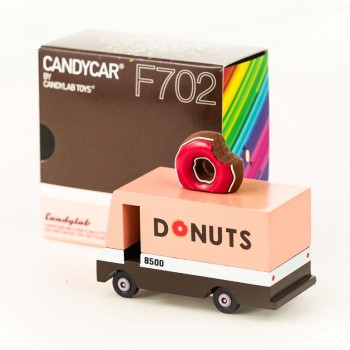 Candy Van Donut - Furgoneta de madera