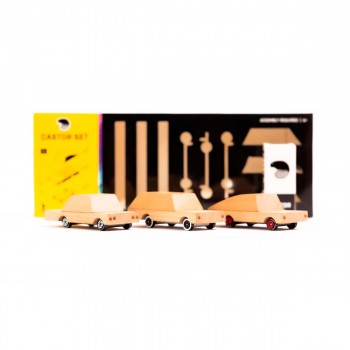 The Castor Set - Wooden toy car DIY 2