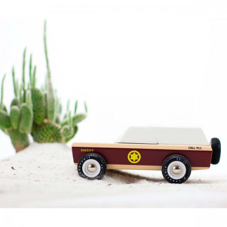 Lone Sheriff - Wooden toy truck