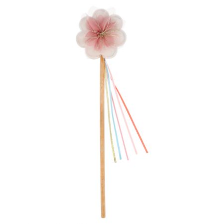 Organza flower wings and wand