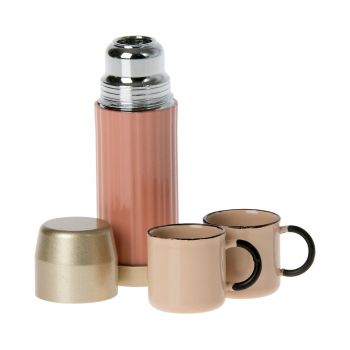 Mini Termo con tazas - Coral