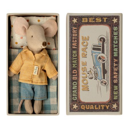 Big brother mouse in matchbox (12cm)