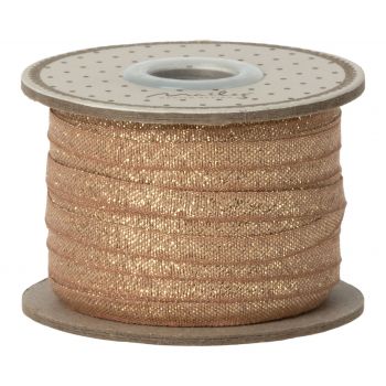 Ribbon 25m - Vintage rose/Gold