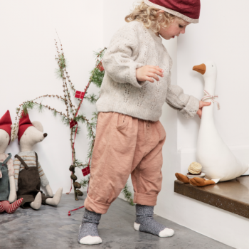 Bastón caramelo decoración tela 2